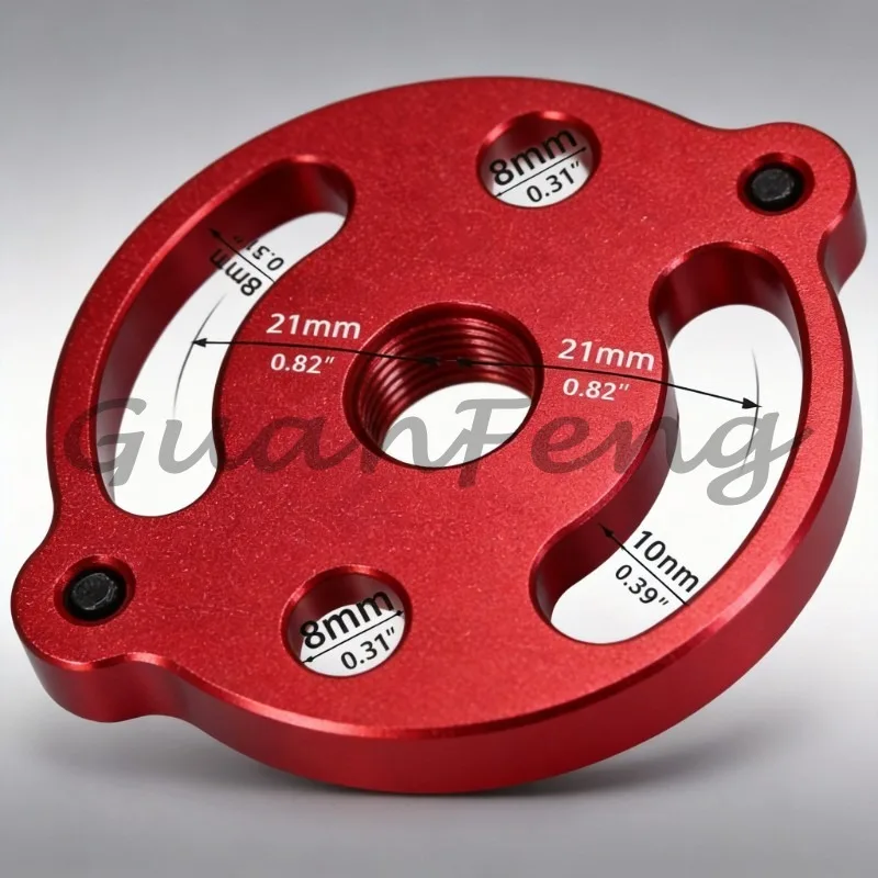 Vertical Center Punch Locator for Woodworking, Log Tenon Splicing Drilling Positioning DIY Hand Tool
