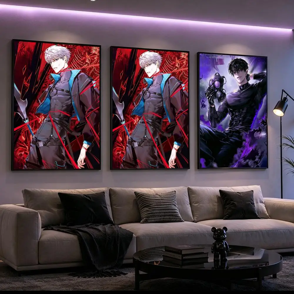 The Hunter's Gonna Lay Now Poster Poster HD Printing Cyberpunk Style Wall Art Home Decor For Gaming Room Living Room Bedroom