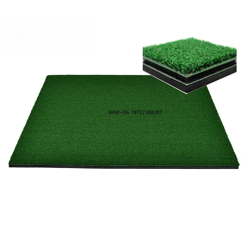 

Golf 3D Mat with Realistic Turf Premium Indoor Outdoor Golf Hitting Mat