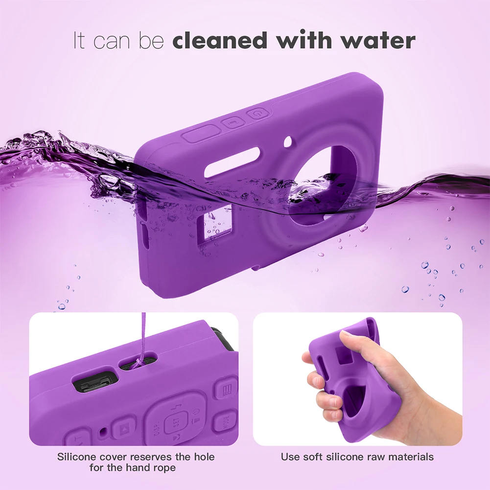 Para KODAK PIXPRO FZ55 bolsa de cámara ajustada antiarañazos funda ligera para cámara Color sólido funda protectora para cámara de viaje al aire libre