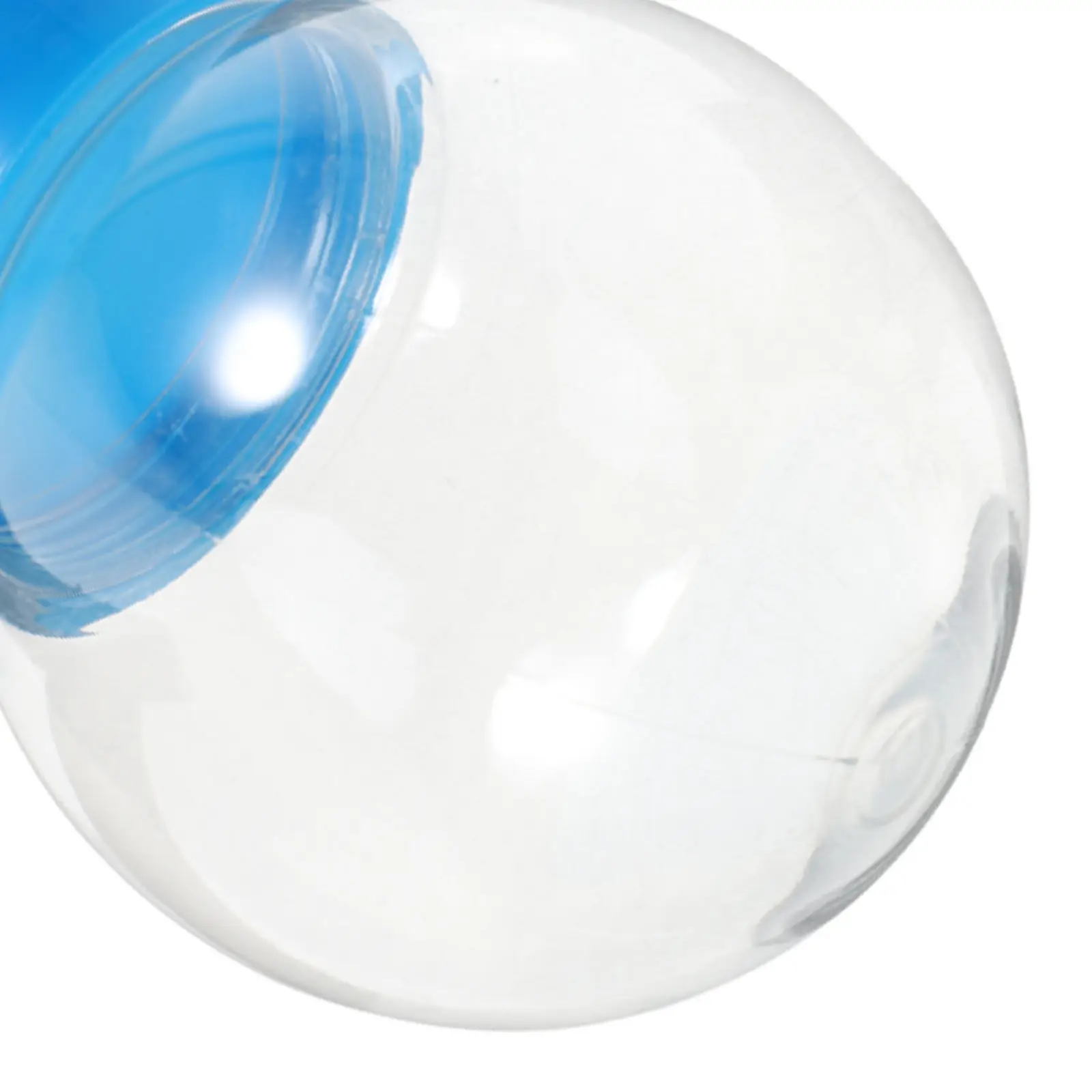 6Pcs Plastic DIY Snow Globe Transparent Round Water Globes 270Ml Empty Fillable Display Case Christmas Holiday Decoration