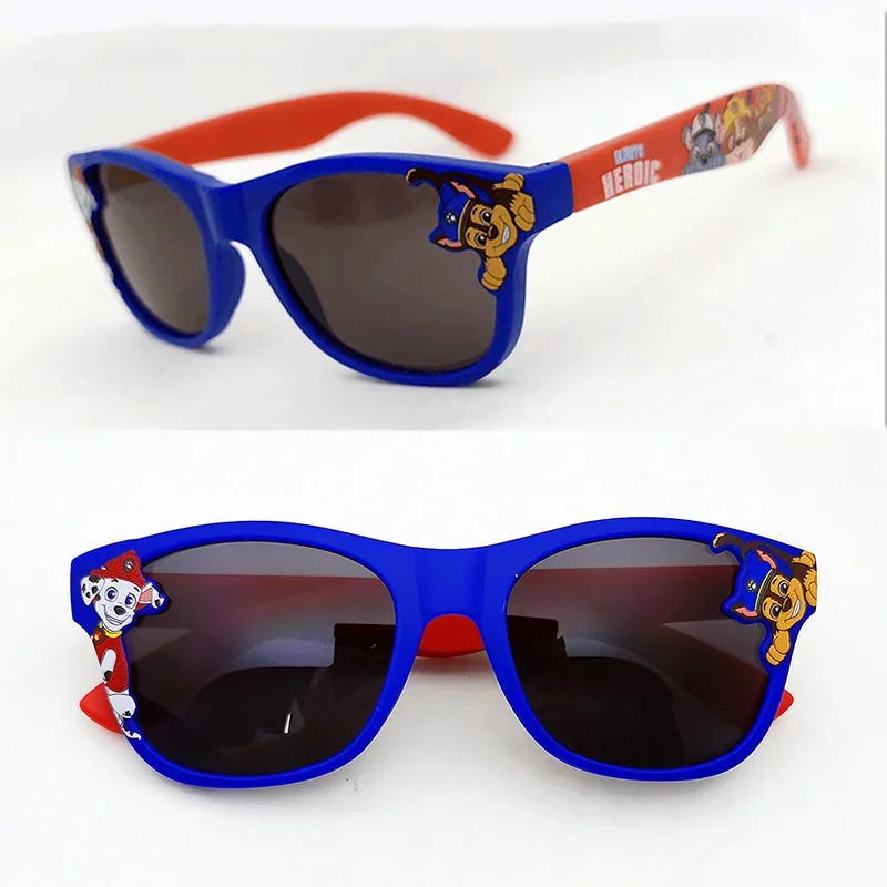 Paw Patrol Anime Child Sunglasses Pat Patrouille Rescue Dog Ultraviolet-proof Glasses Boys Girl Outdoors Sunscreen Sunglasses