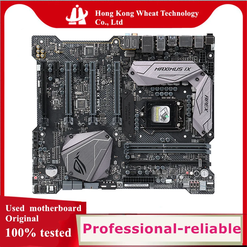 Used Z270 ROG MAXIMUS IX APEX motherboard original For Intel LGA 1151 LGA1151 DDR4 64GB USB2.0 USB3.0 SATA3 Desktop Mainboard