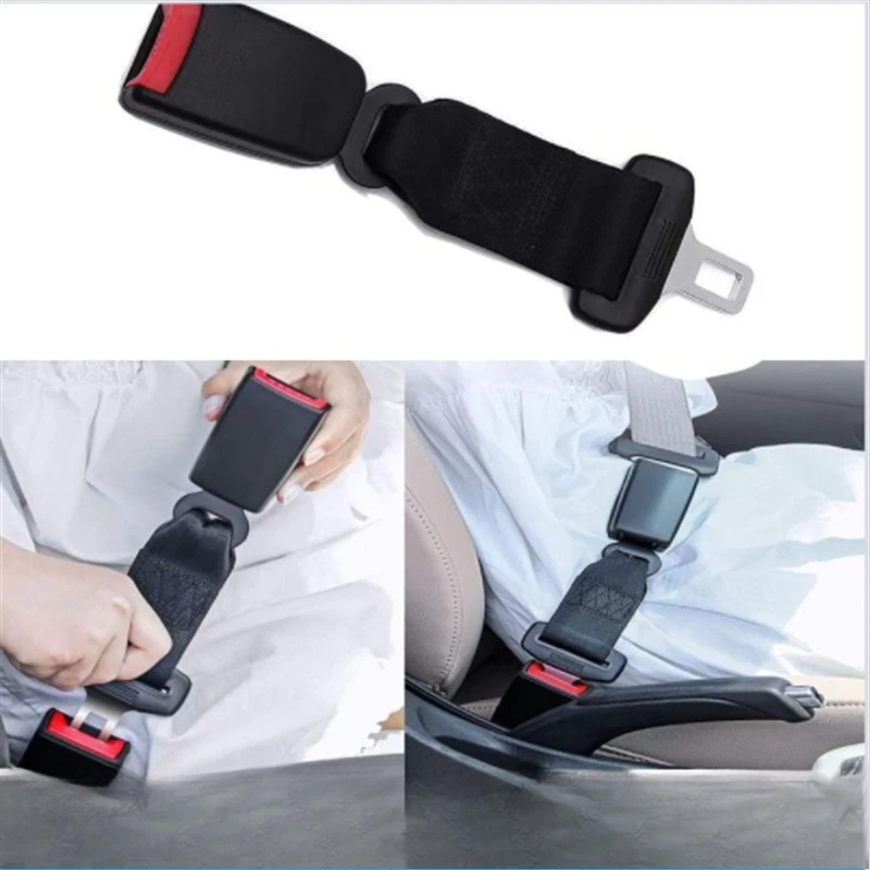 Car Seat Safety Belt Extender Clip Extension  Auto Fasteners Buckle for 20-22MM Tongue Adapter Automotive Accessories Universal