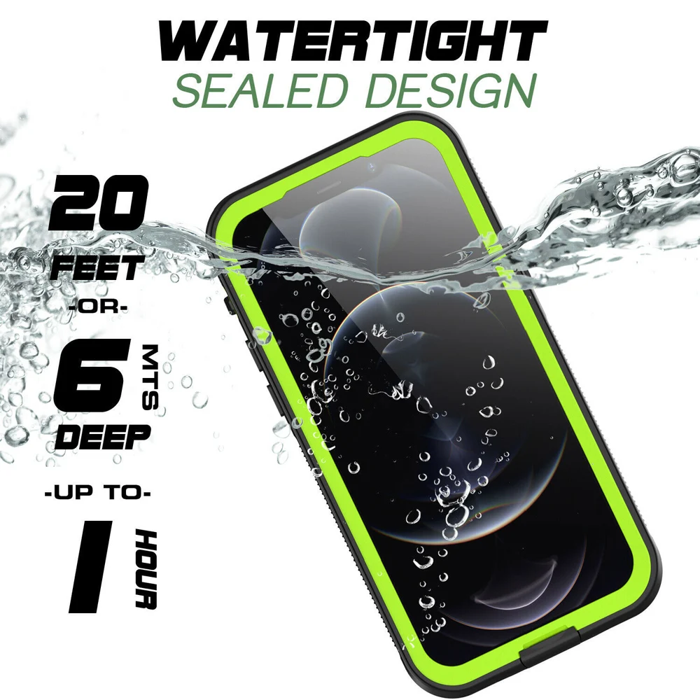 

10pcs IP68 Waterproof Case for iPhone 13 12 11 Pro Max Diving Swim Cover for Samsung S22 Xiaomi Huawei onePlus Shockproof Capa