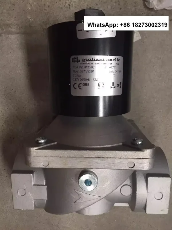 Electrovanne à gaz GSAV/Guilong, Italian Giuliani Anello
