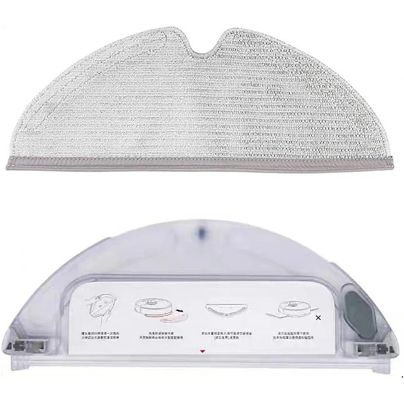 

A93G тряпки для швабры с резервуаром для воды для Xiaomi Roborock S50 S51 T4, запасные части для пылесоса