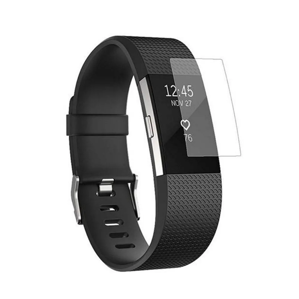 

3Pcs Full Cover Screen Film for Charge Band Tpu Protector Crystal Clear Thin Flexible Shockproof Anti Smudge Bubble Free