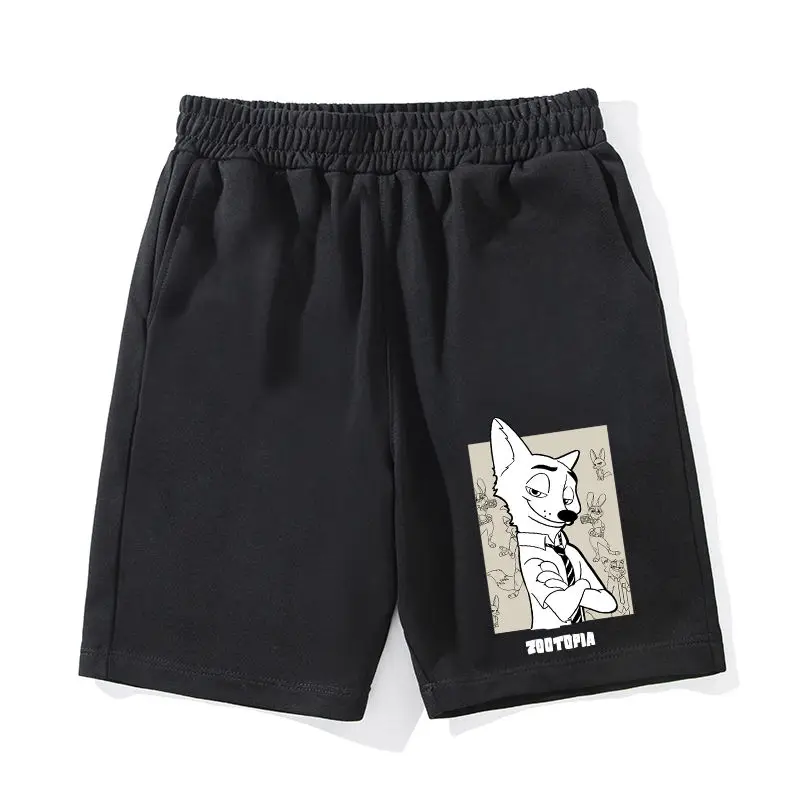 2025a mais recente série disney venda quente louco animal cidade verão algodão shorts moda versátil tendência sweatpants calças de cinco pontos