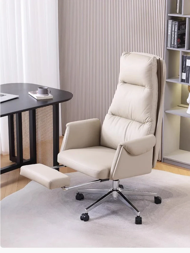 Luxurious Commerce Gaming Chair Leather Gaming Lounge Computer Home Chair Boss Executive Sillas De Oficina Office Furniture