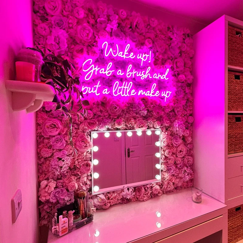STLF Custom Led Neon Sign logo Ice Cream Neon Sign Custom Wedding Happy Birthday Letter Light Neon Signboard Led Personnalisée
