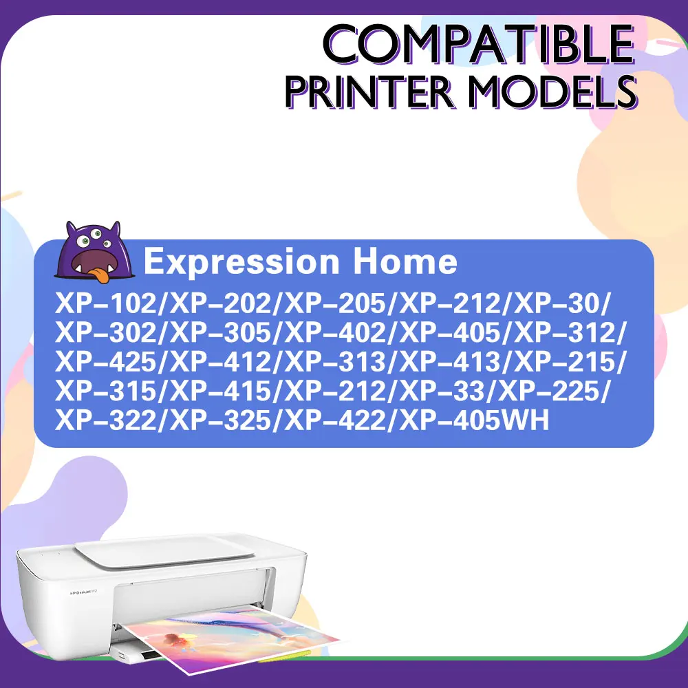 T1811 Ink Cartridge For EPSON T18XL T 1811 T 1812 1813 1814 Compatible XP 215 312 412 415 202 102 302 405 205 Printer XL