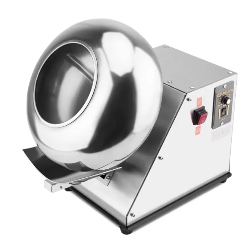 Chinese Medicine Pill Coating Machine Small Pellet Polisher Peanut Chocolate Candy Sugar Coater Machine