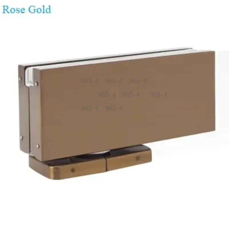 Multi Finish Glass Door Clamp Patch Fitting Floor Mounted Spring Pivot Hinge Hardware