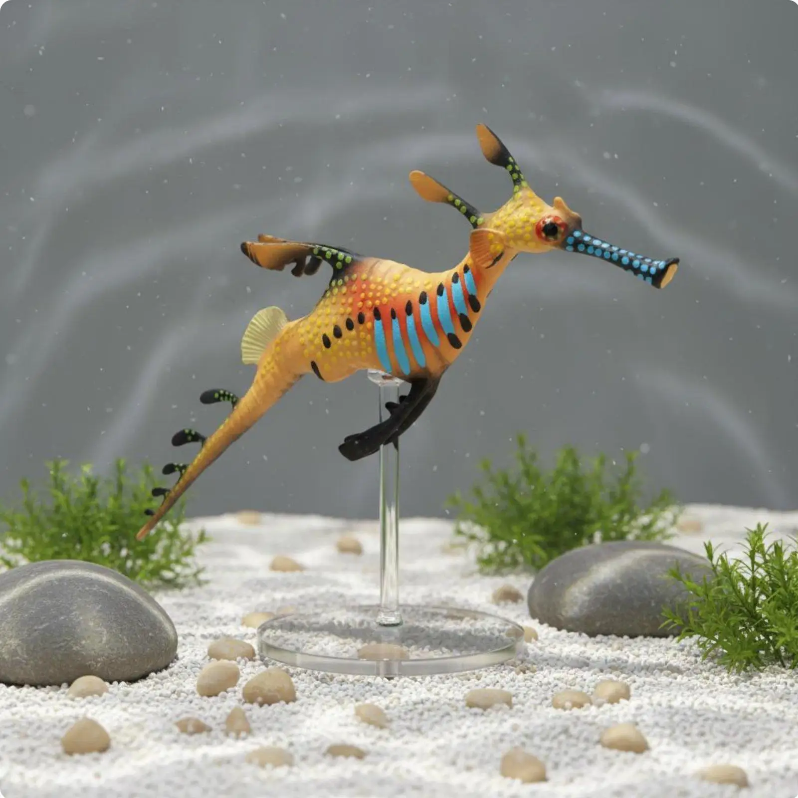 Realistic Crab Figure Plastic Sea Life Model Durable Educational Toy Shelf Ornament for Ocean Display