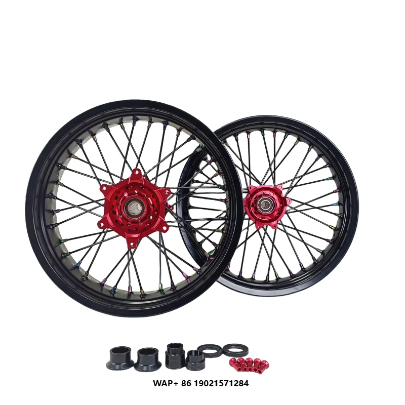 2023 Popular Products Custom Motorcycle Parts 17 Super Motorcycle Wheels with Hubs
