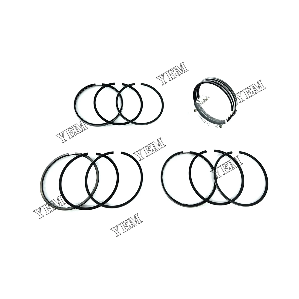 

4 Set (One Engine) Piston RingsSTD 8-94253736-0 For Isuzu C223 Engine Parts