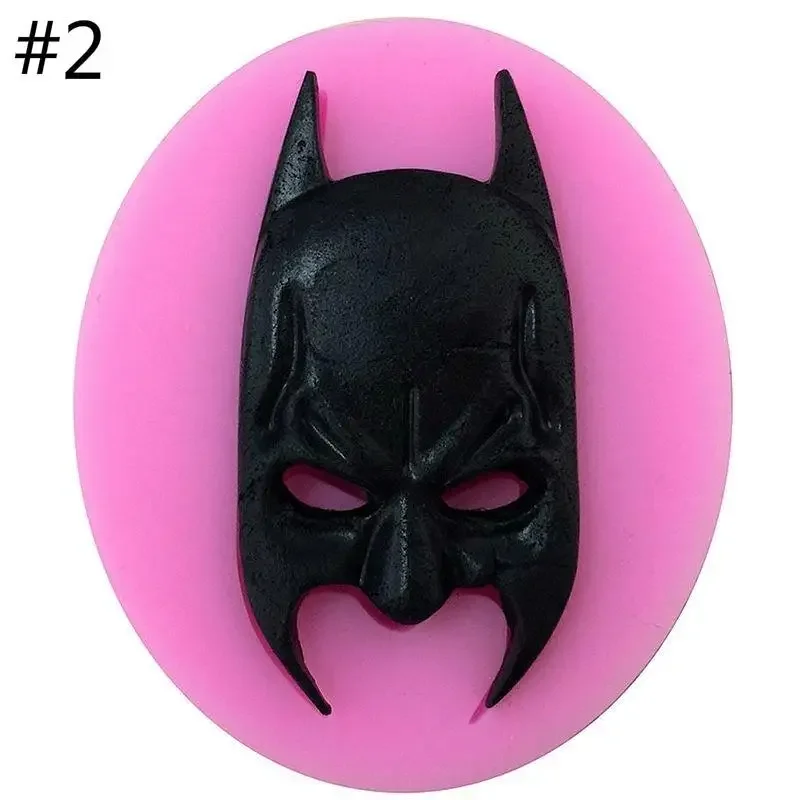 1pcs 3D Anime Silicone Molds Sugarcraft Fondant Chocolate Mold Face Silicone Cake Mold Cake Decorating Tools