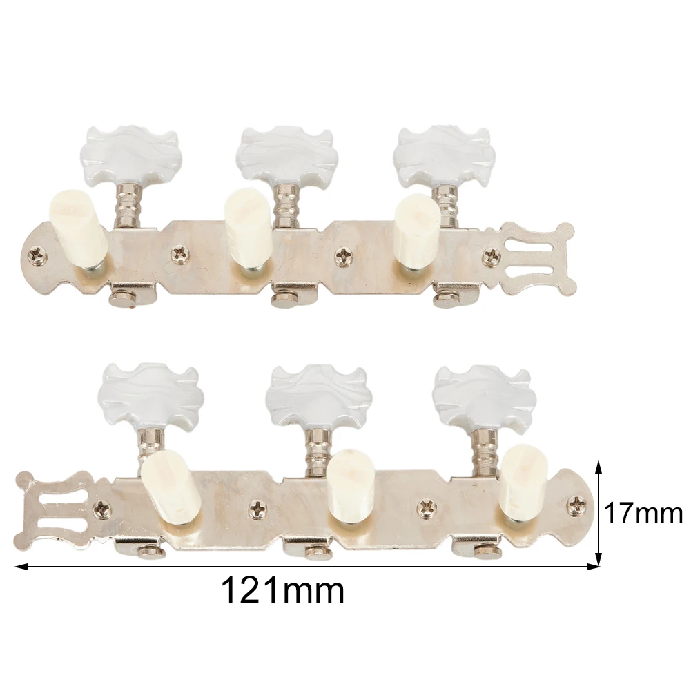 Classical Guitar String Tuning Pegs Machine Heads Tuners Keys Parts With Screws Guitar Optimization Easy To Operate Tuning Pegs