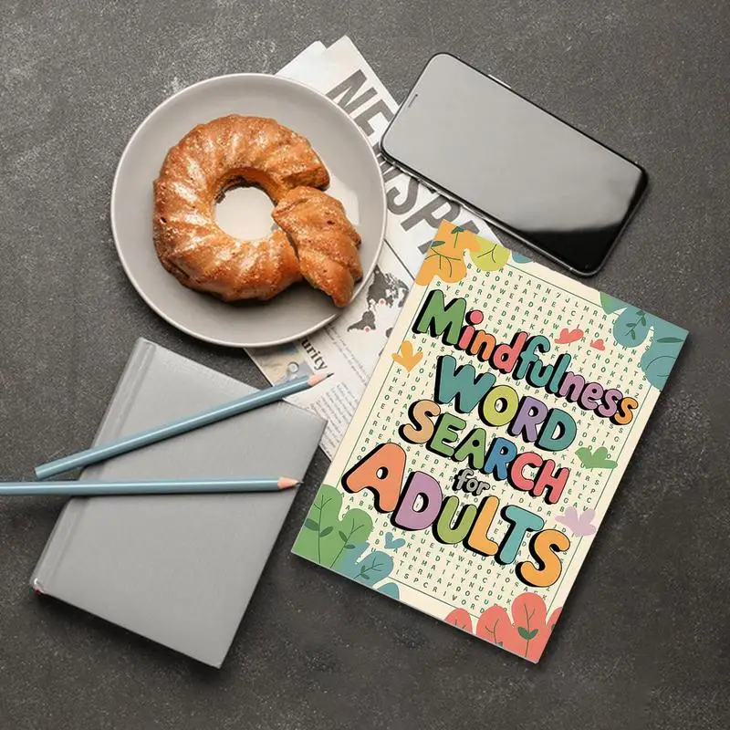 

Word Search Books for Adults Multilevel Searching Game for Relaxing Word Find Set for Adult To Keep Mind Busy Activity Games