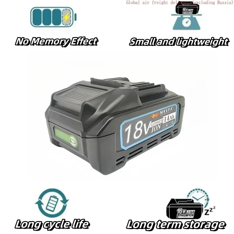 21700 rechargeable lithium battery 10.5Ah, replacing Makita 18V series power tools, angle grinders, drill bits with charger