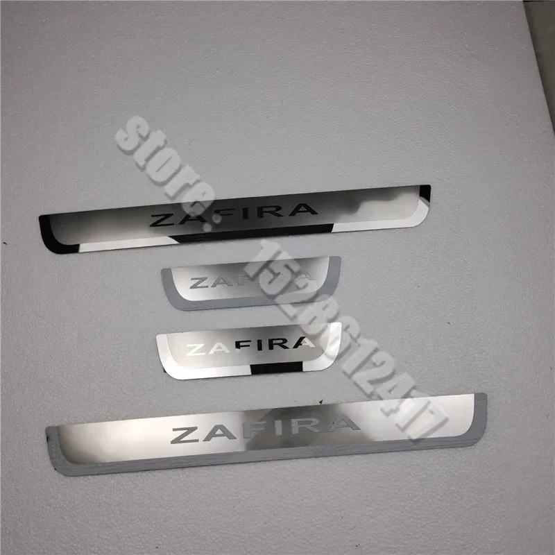 For Opel Zafira Tourer A C For Vauxhall Zafira B 2011-2022 Stainless Scuff Plate/Door Sill Scuff Plate Welcome Pedal Accessories