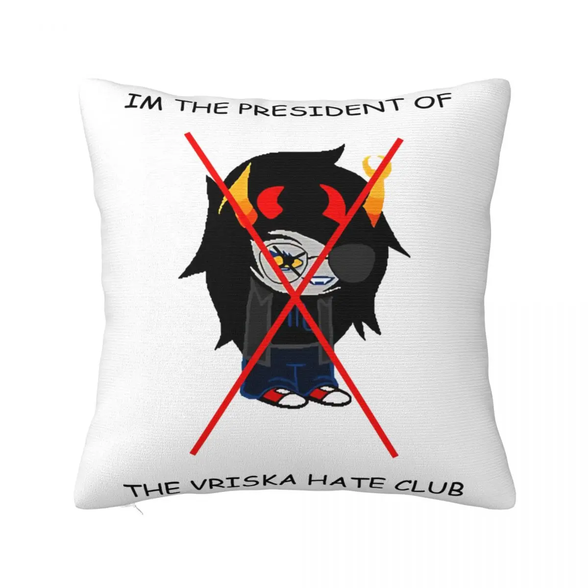 Living Room Decoration Vriska Serket Homestuck Hate Club Pillowcases Stuff Pillow Covers Square Multi Size