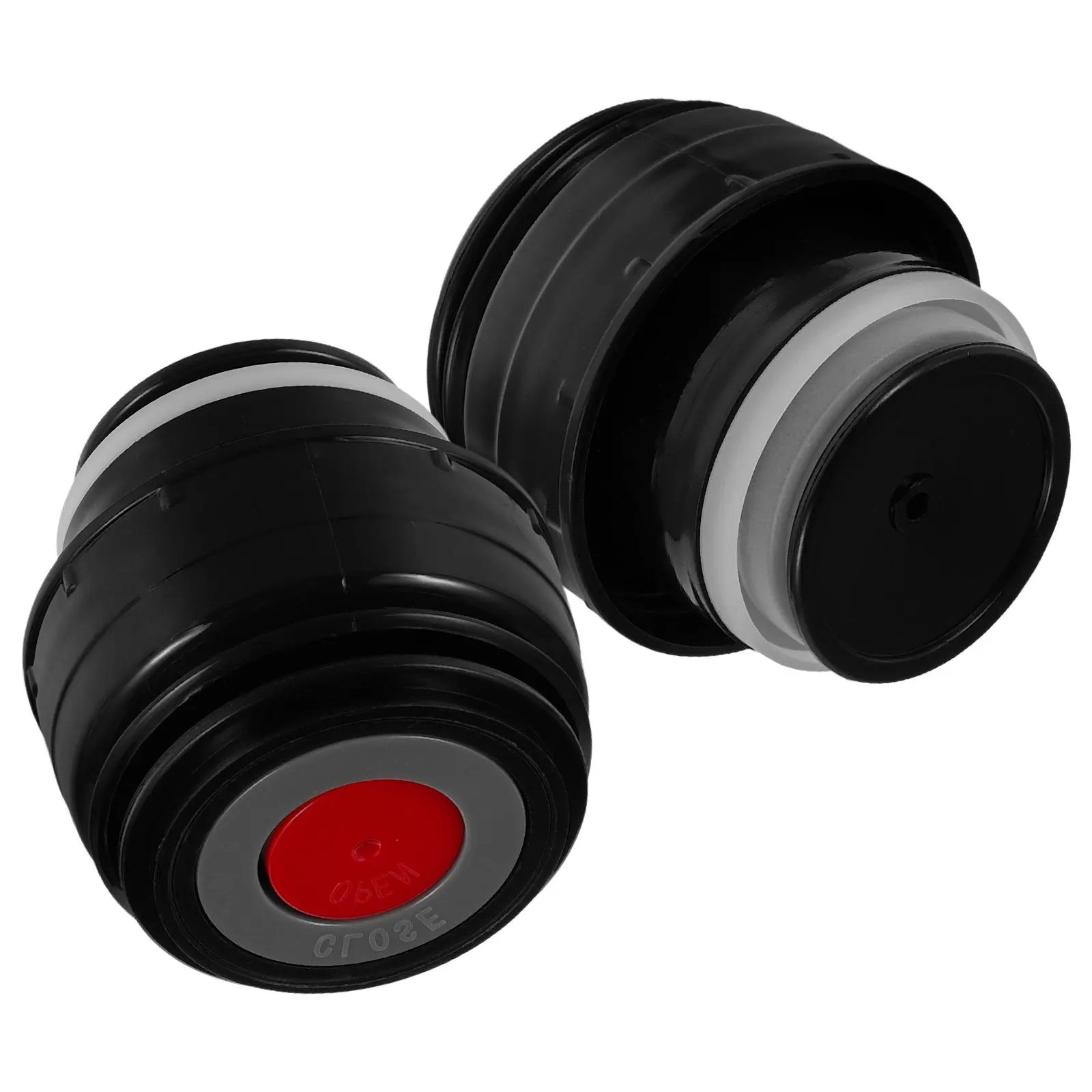 2Pcs Insulated Tumbler Stopper Replacement Lid for Thermal Cup 500Ml-1200Ml Leakproof Seal Open Close Vacuum Flask Cap