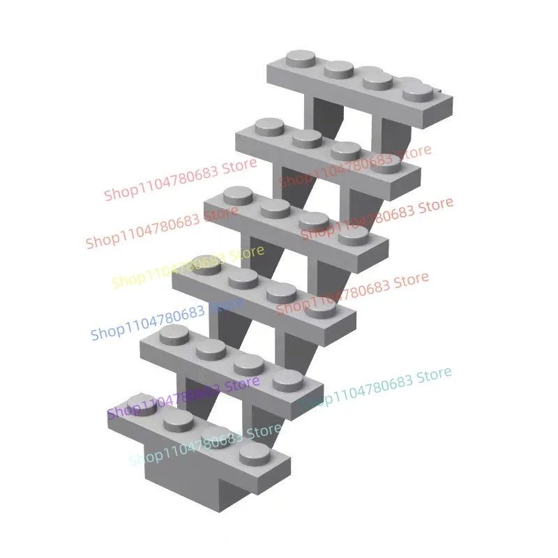 MOC ビルディングブロックは、ミニドールアクセサリー、階段、建物、家、おもちゃ、組み立て、接合と互換性があります。