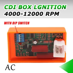 POP100 Motorcycle CDI with DIP switch EX5 Racing YX140 Competitive Racing YX160 BIZ100 AC 5PIN Speed limit 4000 - 12000 WAVE100