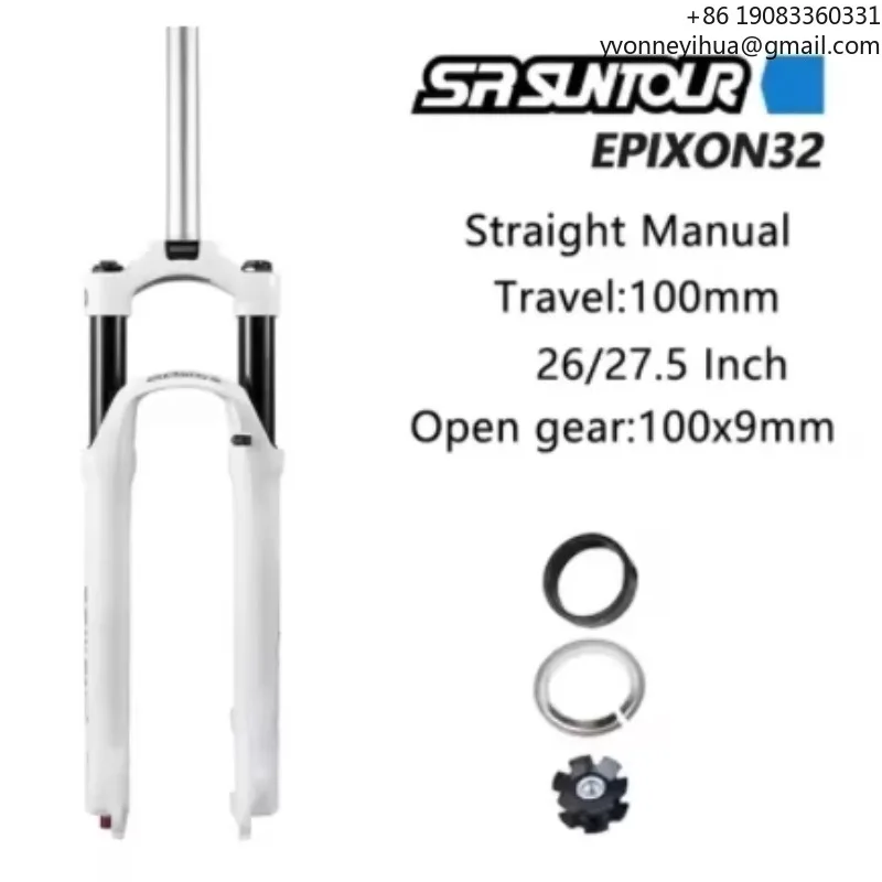 

Оригинальная велосипедная вилка SUNTOUR EPIXON, 26 дюймов, 27,5 дюймов, 29 дюймов, масло и газовая вилка (стойкость воздуха/демпфирование масла), передняя вилка для горного велосипеда