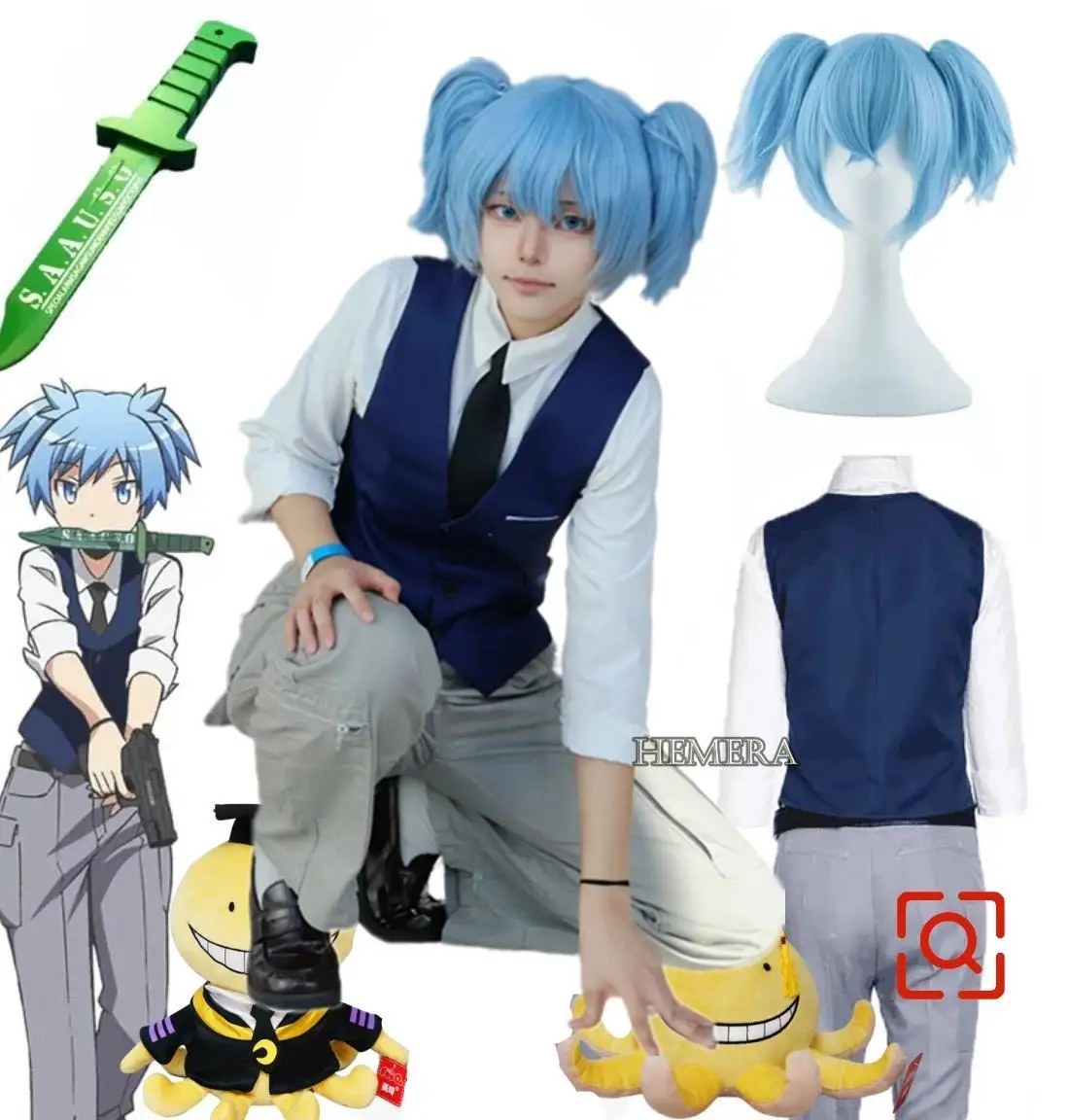 Assassination Classroom Couteau - Costumes Cosplay - AliExpress