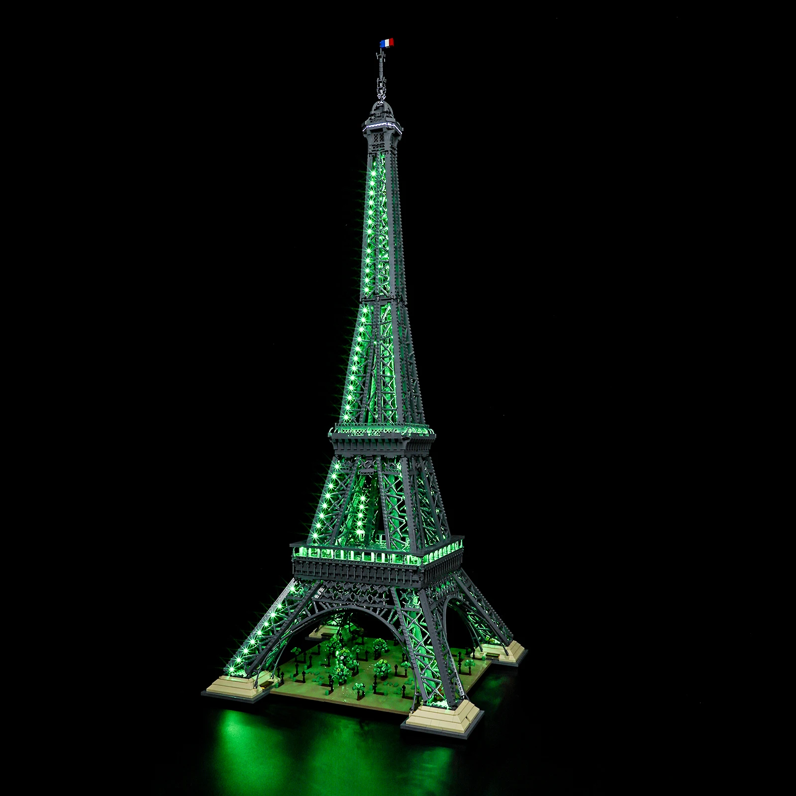 Lightaling Led Light Kit for 10307 Eiffel Tower Building Blocks Set (NOT Include the Model)  Bricks Toys for Children RC Version