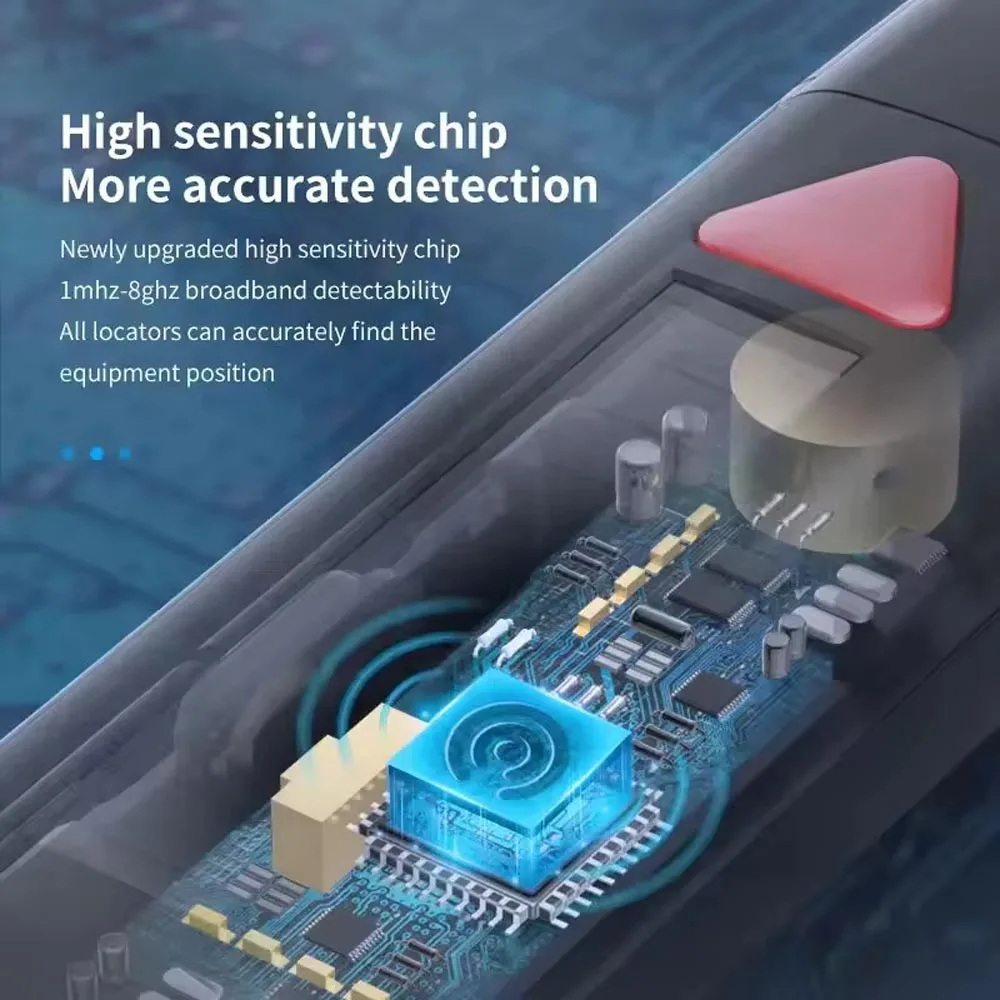 Infrared Magnetic GPS Scanner Pen Hotel Guest Room Anti-Peeping Camera Eavesdropping Positioning Monitoring Detector Alarm PQ622