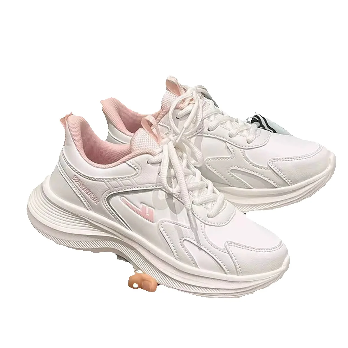 Damen-Sportschuhe mit Rückziehfunktion, weiße Sportschuhe für Damen, neue leichte Damen-Laufschuhe mit weicher Sohle für Frühling und Sommer ZM_voghion.com