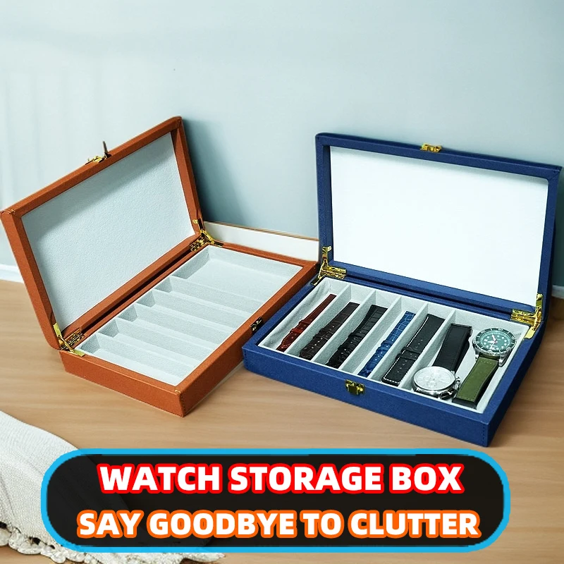 

Wooden pen display box with lid, glass top window, pen collection, Watch and Jewelry Storage Box, storage