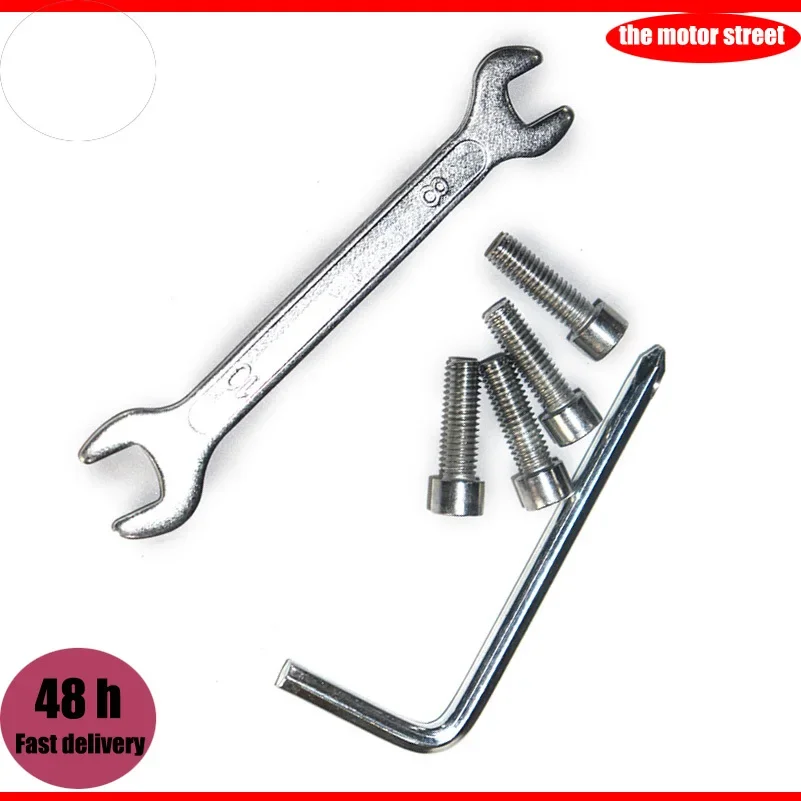 Electric scooter Maintenance Tool set Including Universal Screws and Related Wrenches for Small Harley Citycoco