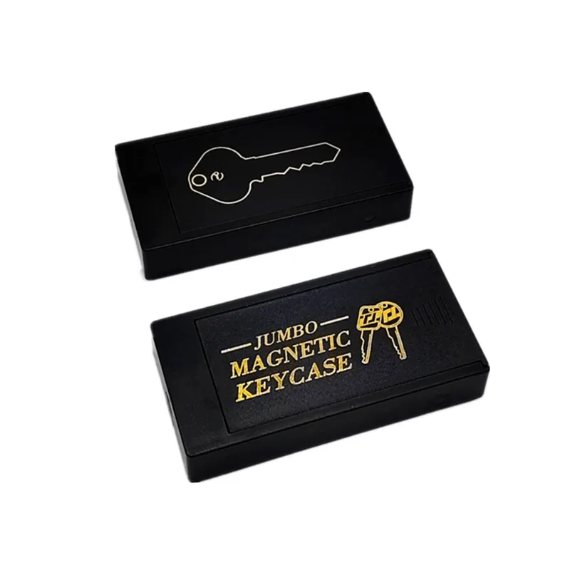 Portable Magnetic Car Key Hidden Safe Key Spare Lock Outdoor Car Key Storage Box Medicine Box Waterproof Durable for Travel