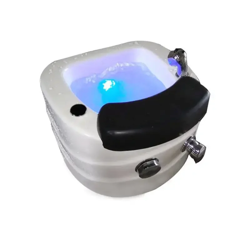 Foot Bathtub Spa, Fiberglass Nail Enhancement, Foot Massage, Foot Wash, Survivable with colored lights