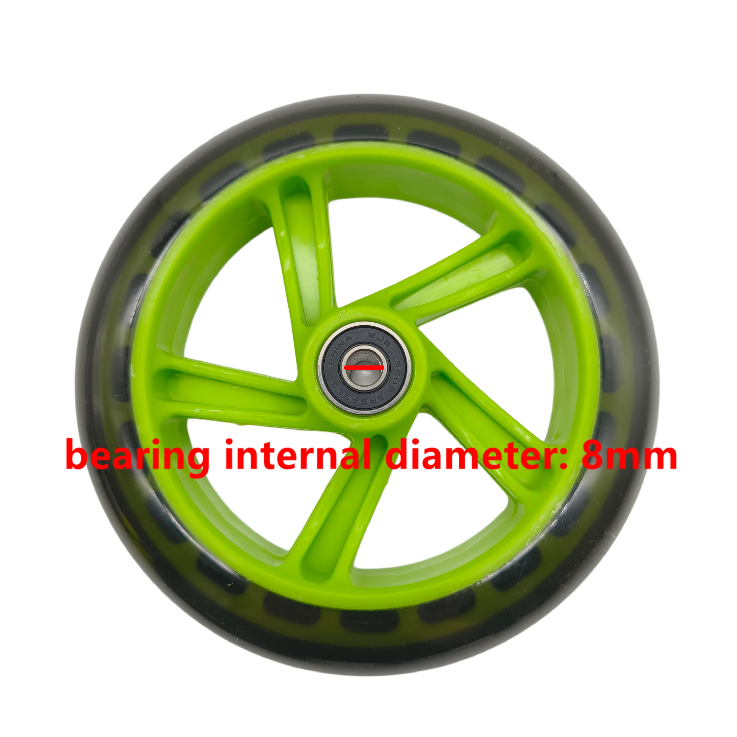 scooter wheel 145mm 145x30mm bearing internal diameter 8mm 2wheels/lot