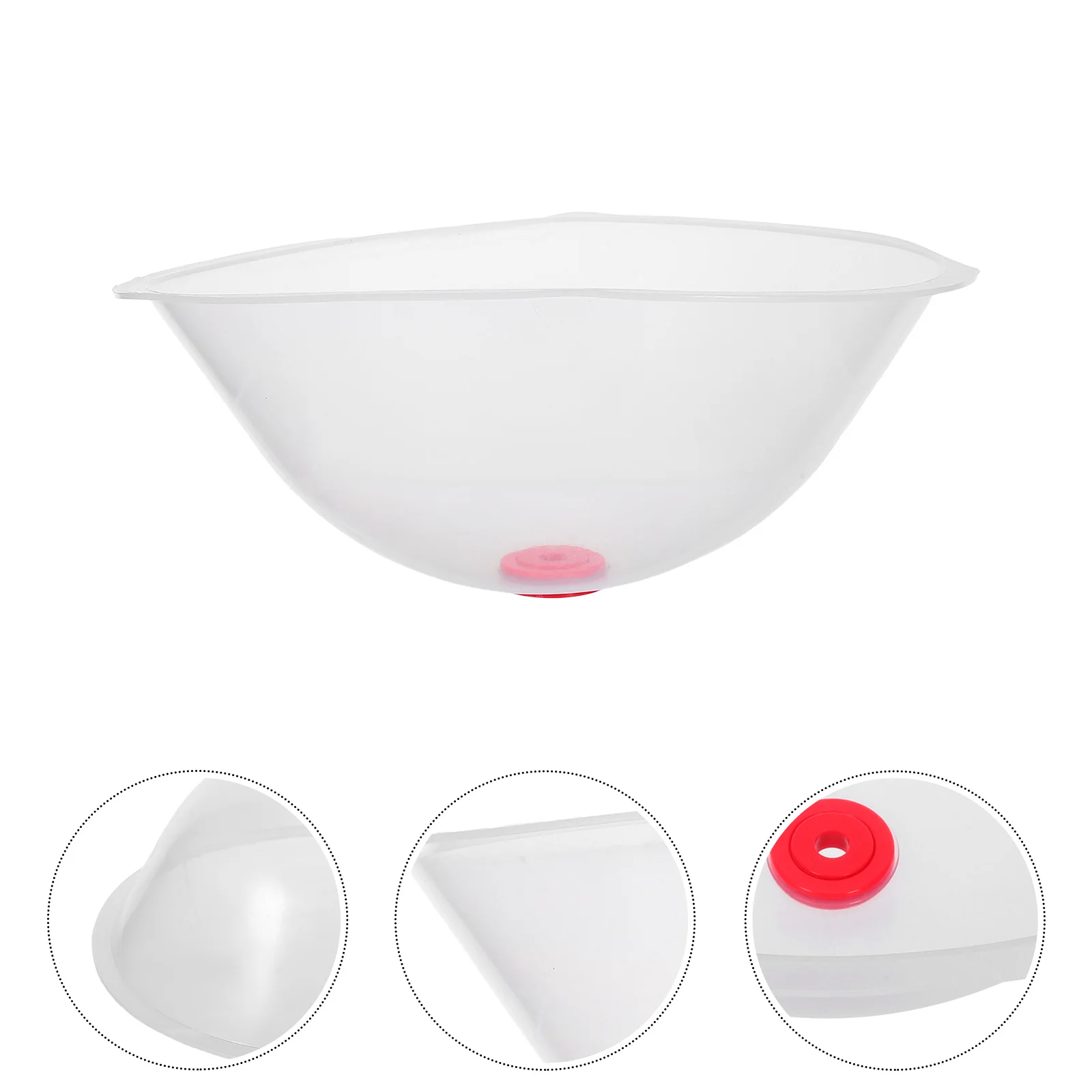 

Hole Saw Dust Cover Scalable Transparent Drill Dust Bowl for Drilling Installing Recessed Lights and Sawdust Collector