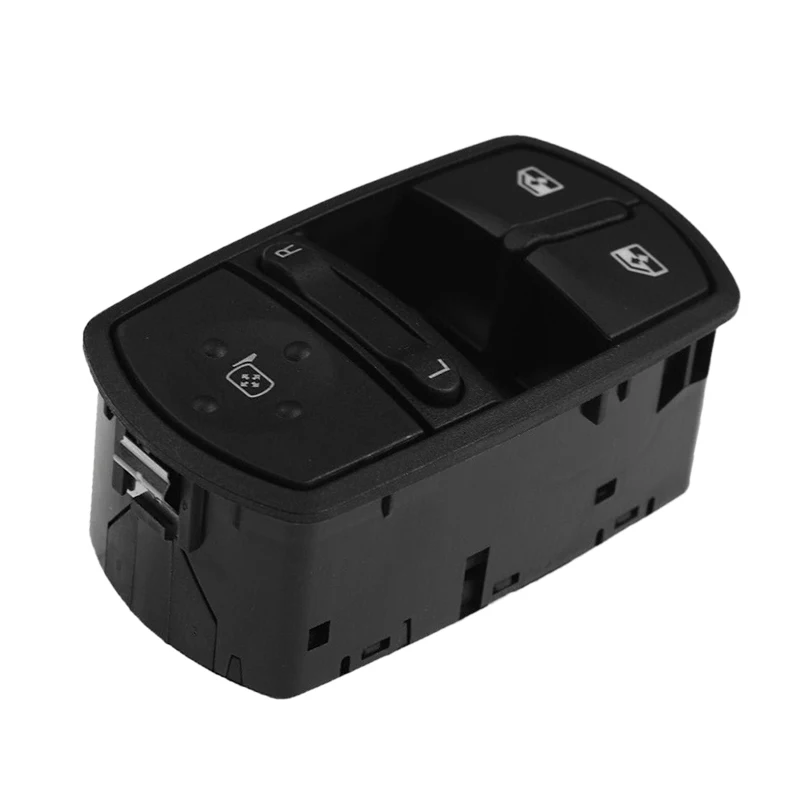 New Window Lift Mirror Switch Driver Side Black Fit for Opel Vauxhall Corsa D 2008 2009-2014 13258521AA 315625731 6240509