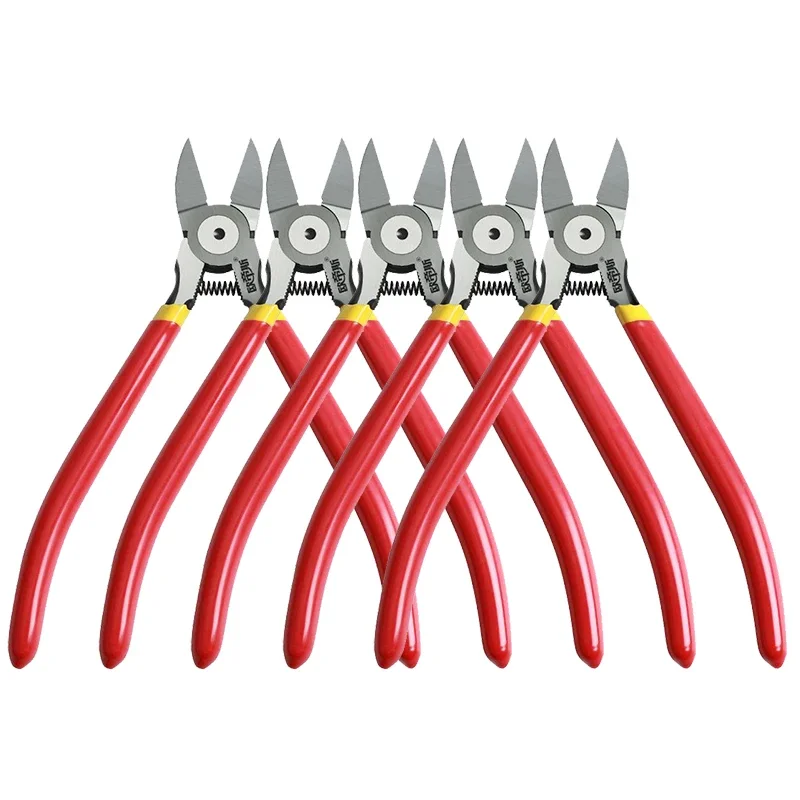 

Cutting Pliers Wire Cutter, 6 Inch Precision Side Cutter Heavy Duty Flush Cutter, Cutters for Cables, Wires, Zip Ties and More