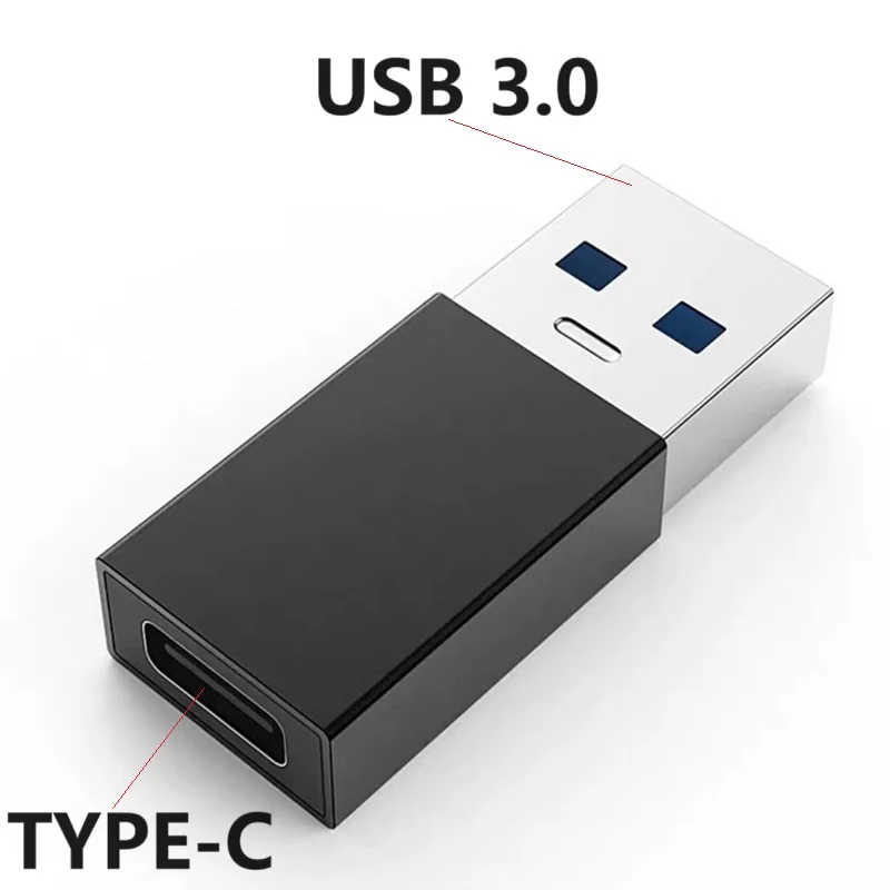 

Type-C to usb 3.0 2.0 OTG adapter Type-C female to usb 3.0 male data cable adapter audio converter charging plug Power converter