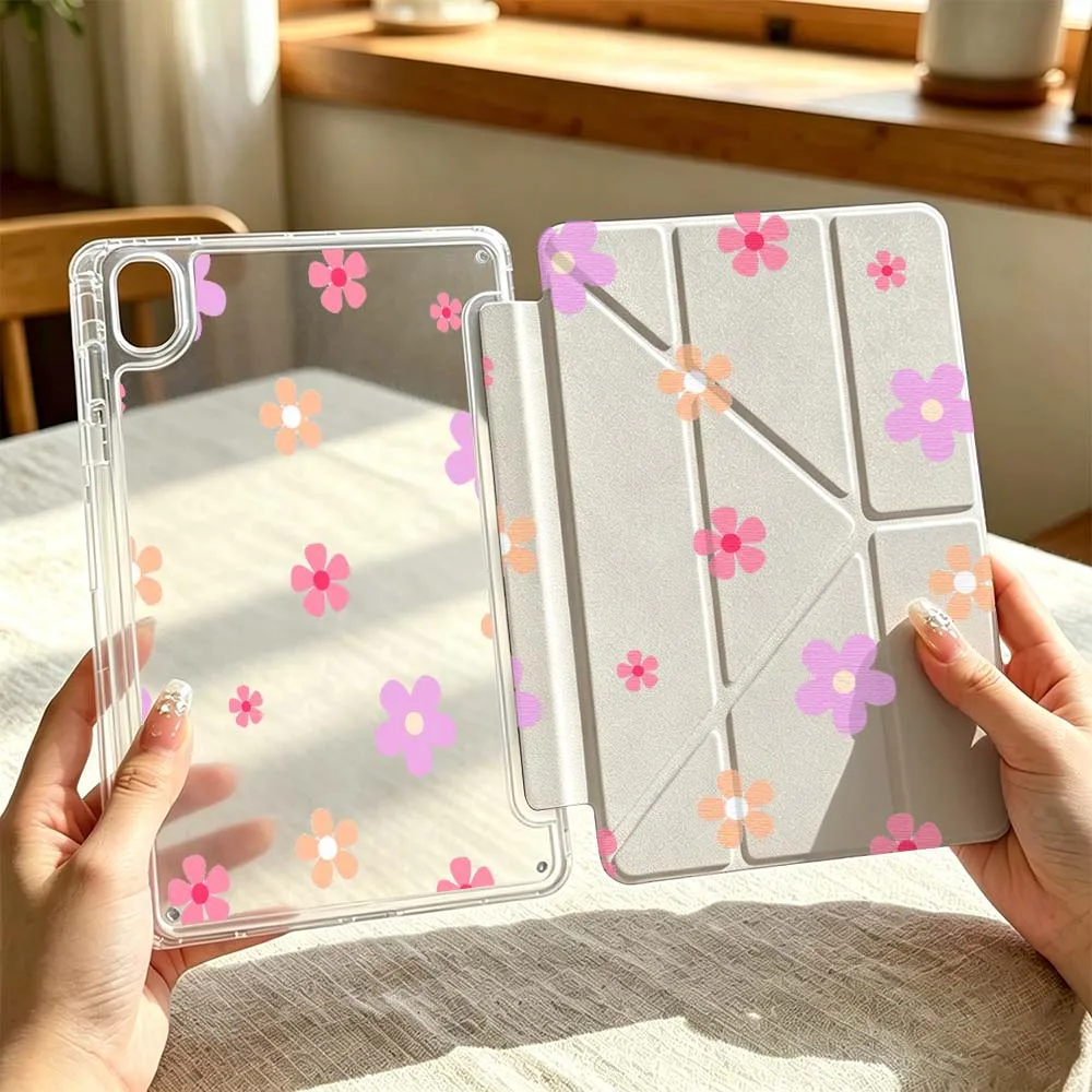 

Colorful Floral Pattern Cover For Huawei MatePad Pro SE Honor Pad 9 V9 GT X9 10.8 11 13.2 inch Pro 3Y Tablet Case