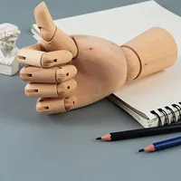 Wooden Hand Drawing Sketch Mannequin Model Wooden Mannequin Hand Movable Limbs Human Artist Model
