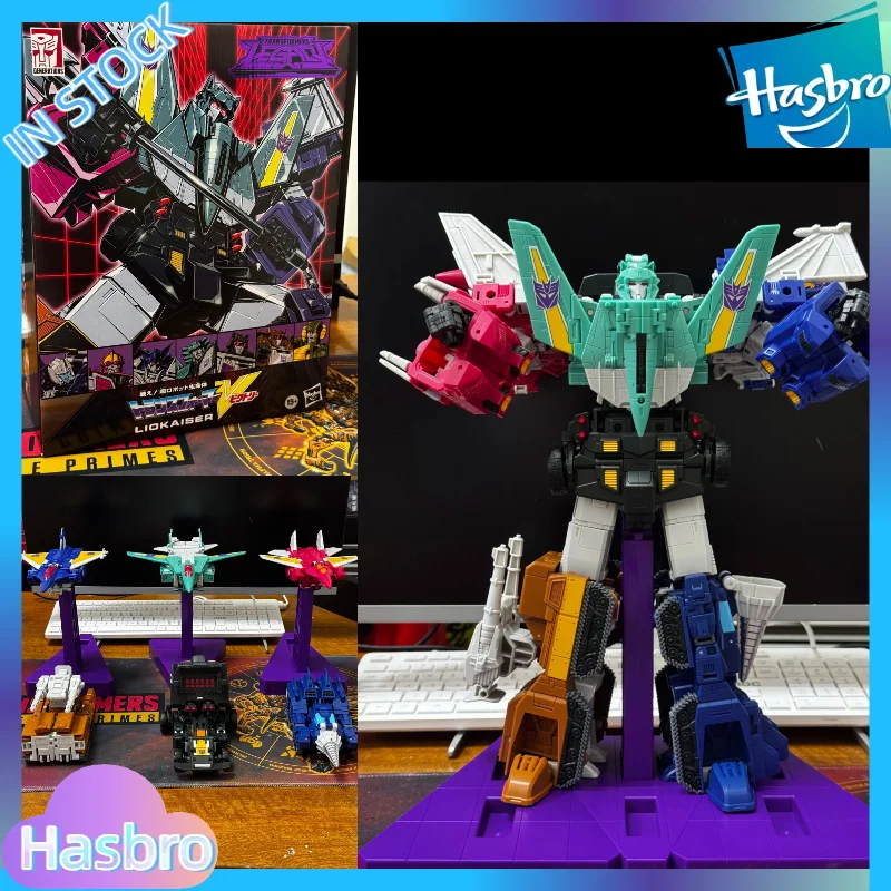 【IN STOCK】Transformation Toys Hasbro Original  Victory Crowdfund Liokaiser Decepticon Combiner Official 3C Certified Version
