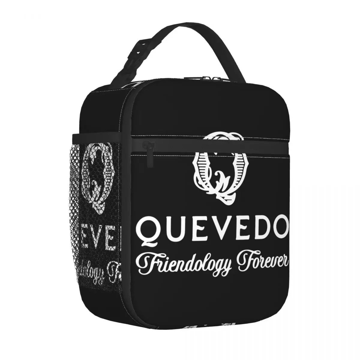 Quevedo-Bolsa de almuerzo aislada, bolso de mano para comida, vinos