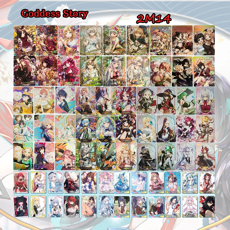 Anime Goddess Story 2M14 SER UR MSR Set of Cards Nakano Nino Kaname Madoka Nico Yazawa Collectible Toys Christmas Birthday Gifts