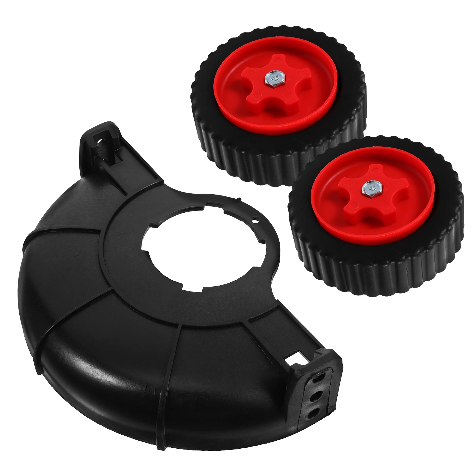 

1 Set Lawn Mower Parts Grass Machine Auxiliary Wheel Support Weeder Replacement Wheels Portable Weed Garden Mower